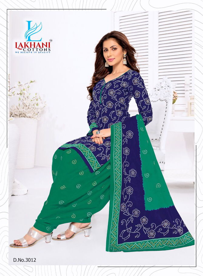 Lakhani Bandhani 3 Regular Wear Wholesale Dress Material Collection